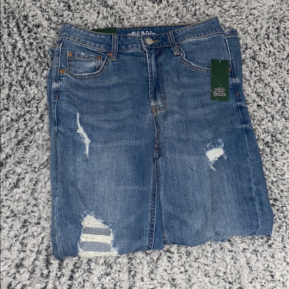 Wild fable high rise mom jeans NEVER WORN